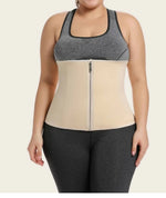 waist trainer zipper and fasteners