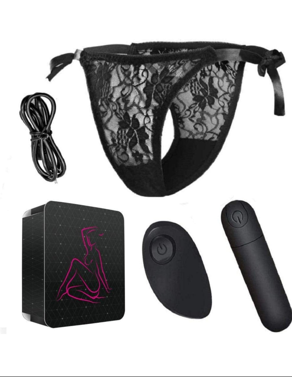 Panty vibrator with remote