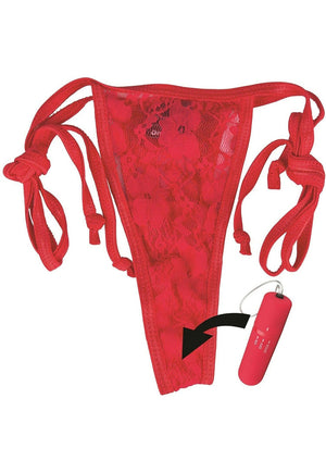 Panty vibrator with ring remote